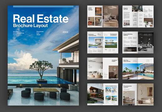 Real Estate Brochure Layout