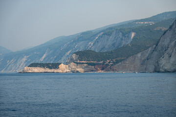 Fototapeta premium Ionnian Sea near Lefkada Islands, Greece