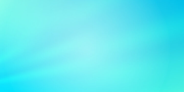 Abstract turquoise gradient bg with soft white transitions. Clean background ideal for banners, templates, and contemporary graphic design projects with elegant appeal. Vector illustration