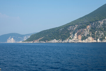 Fototapeta premium Ionnian Sea near Lefkada Islands, Greece