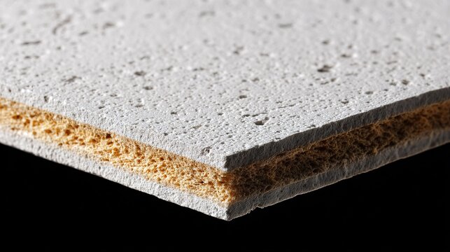 A single high-quality studio photograph of a high-tech ceramic heat shield tile showcases its porous white refractory ceramic material in pristine condition, captured through a macro 