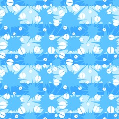 Fototapeta premium Medicine seamless pills pattern for wrapping paper and doctor clothes and packaging and medical accessories