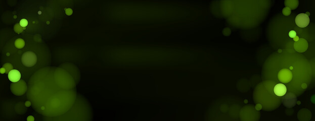 Abstract green bokeh background vector © Rawpixel.com