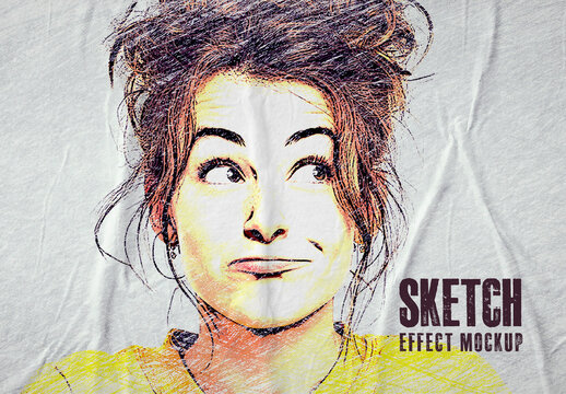 Sketch Effect Mockup