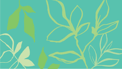 Fototapeta premium Abstract floral pattern design background vector