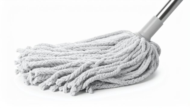 Household floor mop with cotton head