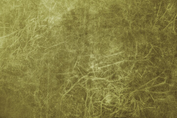 Close up, macro of matte khaki genuine leather, leatherette surface with fine grain and soft fibrous texture. Smooth faux leather, upholstery material, abstract background, wallpaper, backdrop