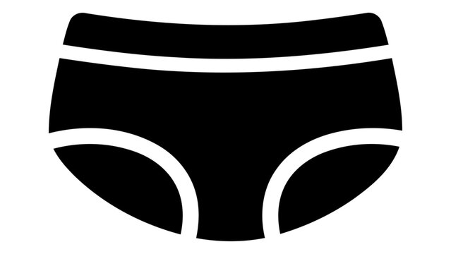 Boyshort underwear icon, symbol of comfortable full coverage daily wear