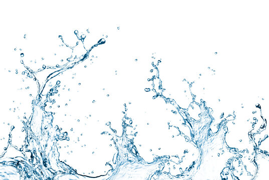 water splash isolated with no background