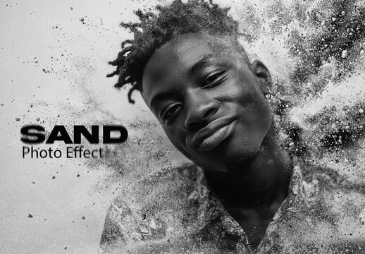 Sand Photo Effect