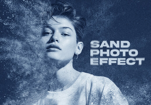 Sand Photo Effect