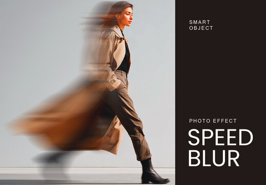Speed Blur Photo Effect