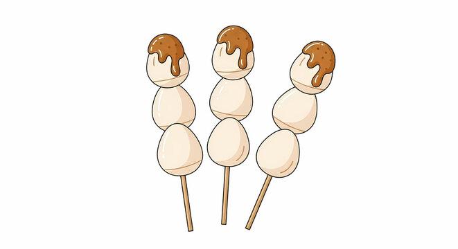 Grilled chicken skewers sizzling on wooden sticks served outdoors