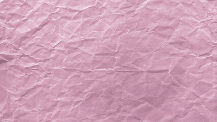 Fototapeta premium Textured pink crumpled paper wallpaper for desktop