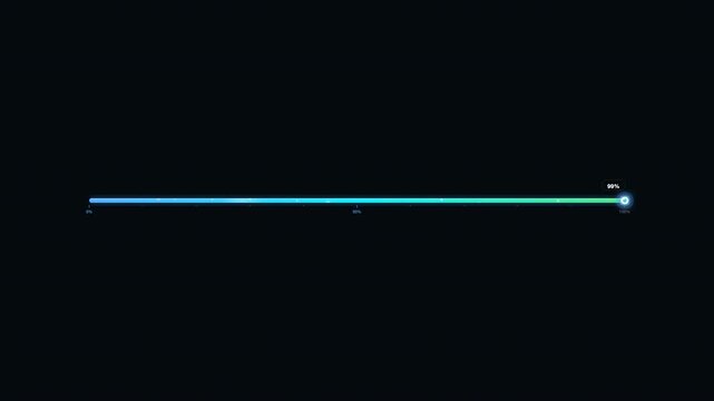bar indicator motion graphic fluid animation