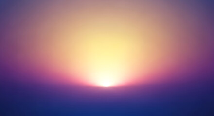 Obraz premium An abstract colorful background design featuring bright orange sunset rays and a glowing yellow sun texture creates an artistic nature illustration for a summer sky wallpaper backdrop