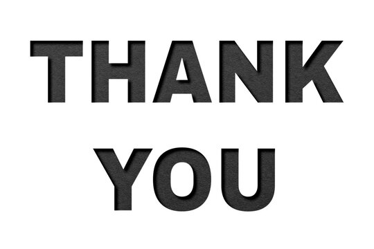 Png clipart thank you paper cutout lettering typography