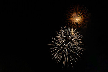 Fototapeta premium fireworks in the night sky
