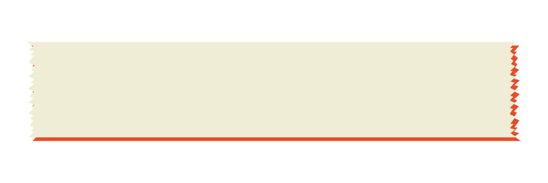 Png beige text box sticker, torn edges, transparent background