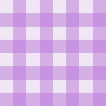 Seamless Bright Lavender Purple Gingham Pattern