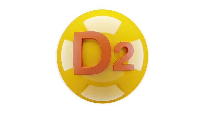 Vitamin D2 supplement icon