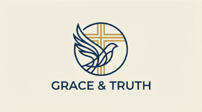 Grace and Truth Logo Design.