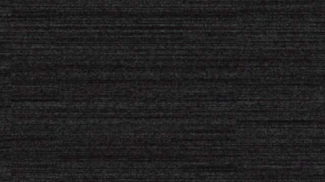 Analog static noise texture overlay with horizontal stripe offset, no signal white noise artifacts, VHS glitch effect, bad TV signal interference, CRT scanlines distortion, seamless loop 4K television