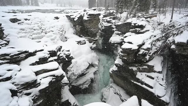 Athabasca Falls, Jasper National Park