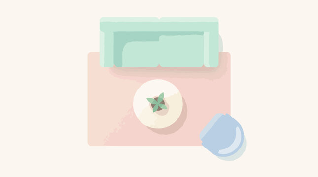 Pink Polaroid camera with film.