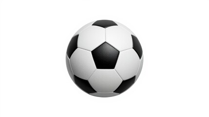 Fototapeta premium A close-up view of a golf ball on a plain white background isolated on white background