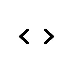 Obraz premium Less Than Greater Than Symbols Code.