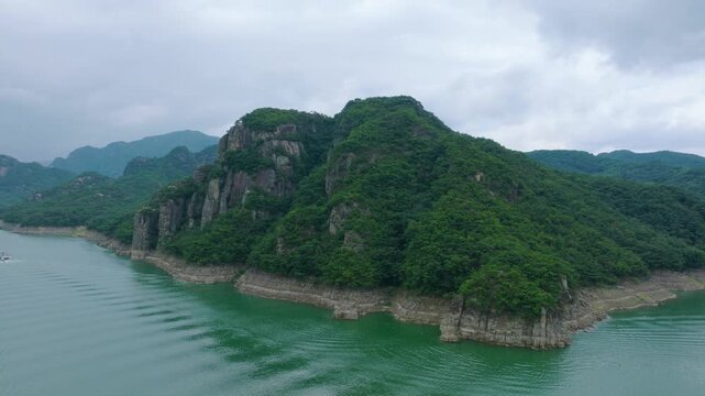 Oksunbong Peak in Danyang/Jecheon, Chungjuho Lake, A cool breeze and a bright moon