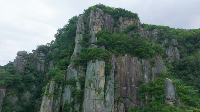 Oksunbong Peak in Danyang/Jecheon, Chungjuho Lake, A cool breeze and a bright moon