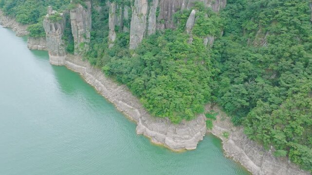 Oksunbong Peak in Danyang/Jecheon, Chungjuho Lake, A cool breeze and a bright moon