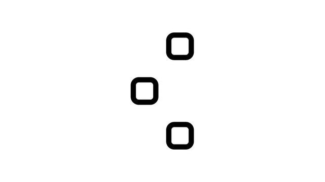 Flowchart elements with arrow on white background diagram process