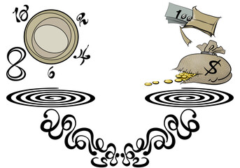 ８時間ー給料 © 政徳 吉田