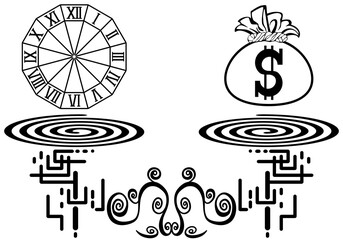 時間ー価値 © 政徳 吉田