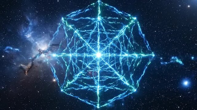 Geometric Structure Evolving in Cosmic Space.