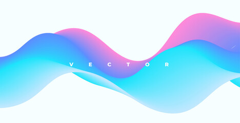 colorful smooth wavy flow texture backdrop design
