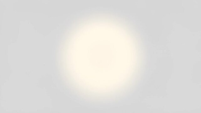 Abstract light oval shape against neutral backdrop for graphic design