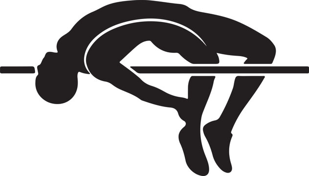 Weightlifter Deadlift Silhouette, Strength Training Vector, Powerlifting Graphic, Gym Brand Logo