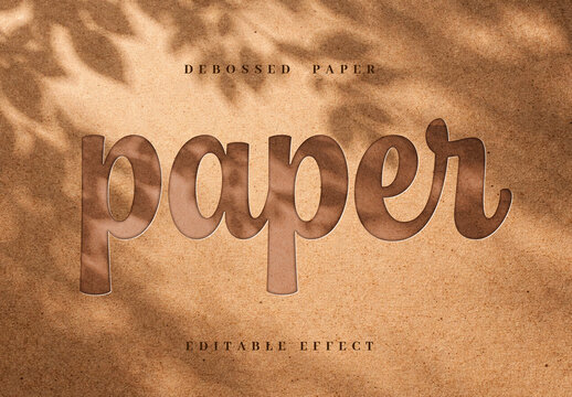 Vintage Silver Text Effect  