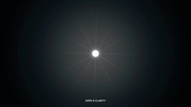 The sun shines brightly in a dark sky with solar flares and a clear view