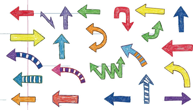 Arrow icon set, arrow cursor collection, black arrows icons vector set. Set of big Blue vector arrows. Arrow icon. Mega set of vector arrows. Set of many different arrow icon.