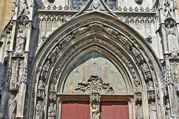 Obraz premium Aix en Provence, la Cattedrale di San Salvatore (Cathédrale Saint-Sauveur) , Provence, Francia