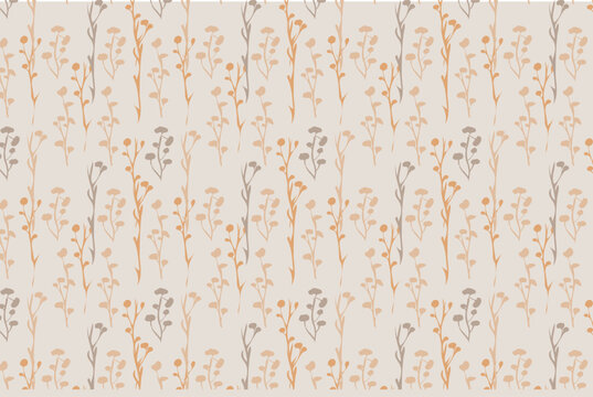 Dark green fern leaf silhouette seamless pattern featuring elegant botanical fronds in a deep forest green repeat