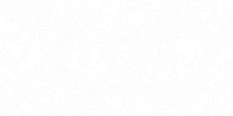 geographic contour map paper texture. terrain path isolated on a background.geographic mountain relief. retro topographic map. Abstract design with seamless pattern with lines topographic map.  © Afridi