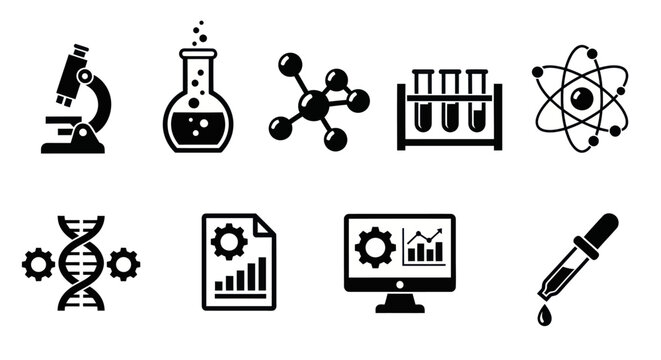 Scientists conducting experiments in a laboratory setting with various equipment