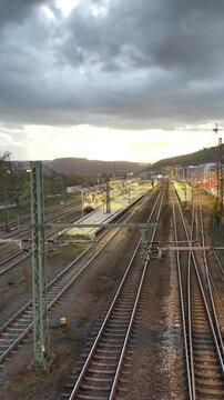 railway in the mountains