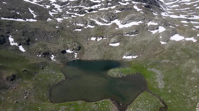 Glacial lakes are lakes formed in bowls called cirques formed by glacial erosion. They occur when the geographical depressions that begin to form due to melting glaciers are filled with water.
